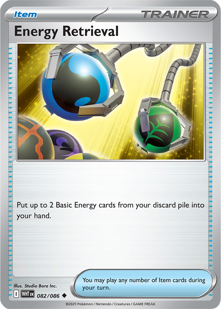 White Flare 082/086 Energy Retrieval